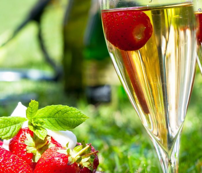Strawberries and Champagne