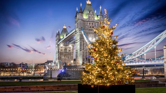 Getting Ready for Christmas in London